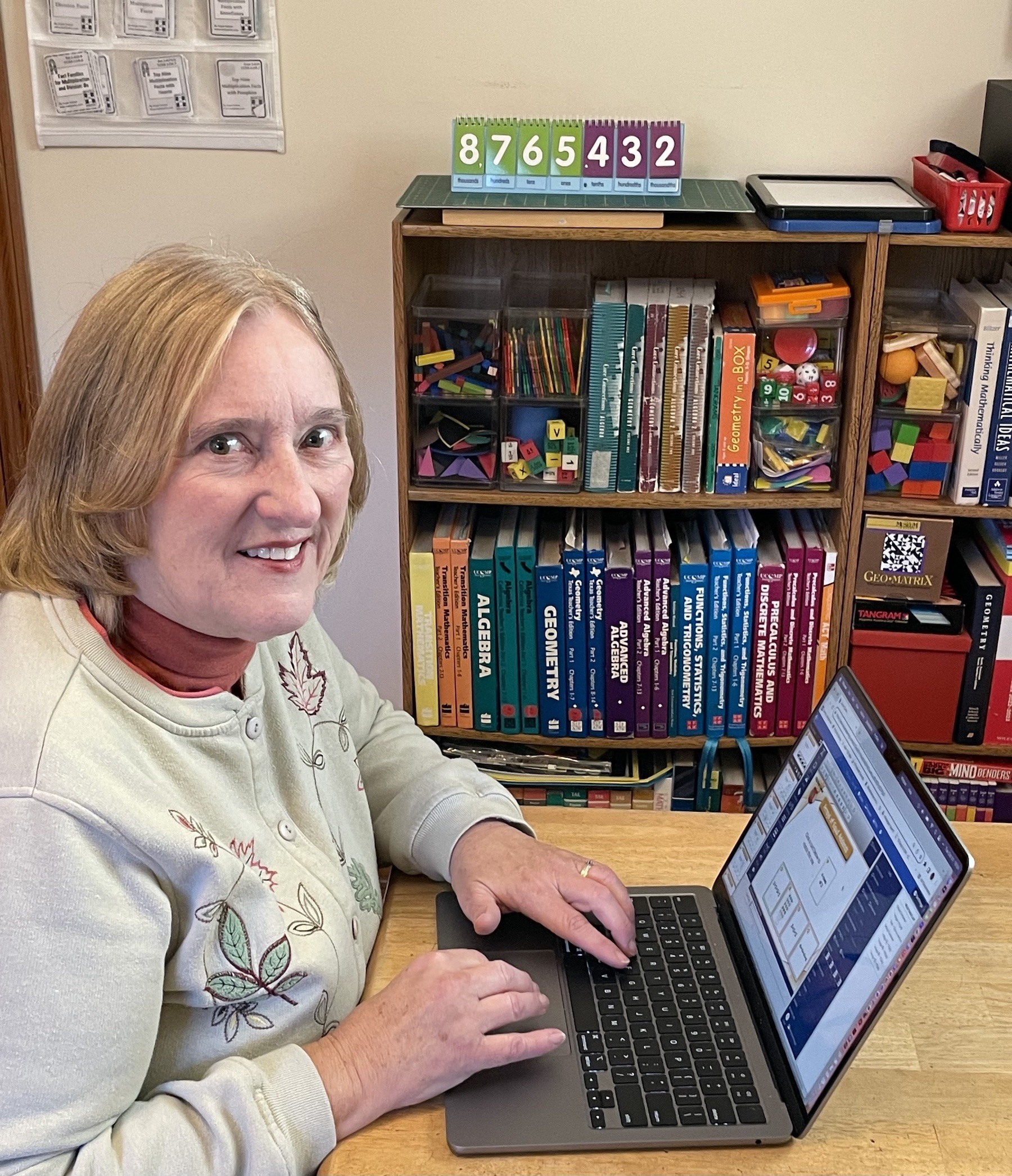 Angie from K-8 Math Sense Makes Math Engaging | Boom Learning News